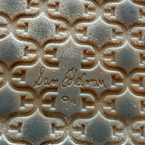 Sam Edelman Rattan Platform Slides - Picture 5 of 7